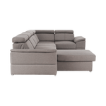 Casa si Gradina - Mobilier - Canapele si coltare - Coltare - Coltar, gri maroniu Taupe, model stanga, SEGORIA ROH U - Infinity.ro