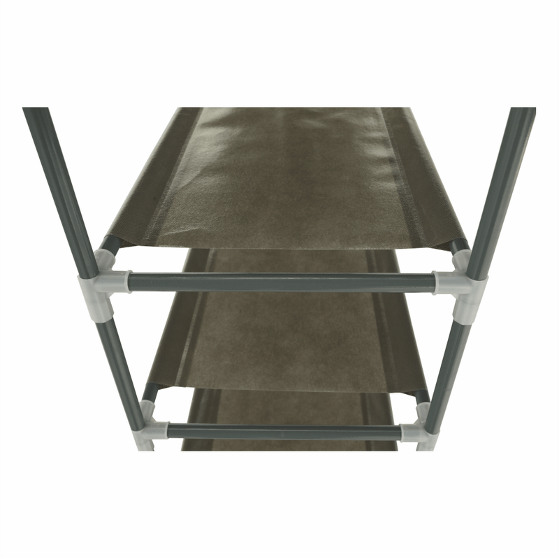 Casa si Gradina - Mobilier - Dulapuri si sifoniere - Dulapuri pantofi - Pantofar 10 randuri, gri, FILOU - Infinity.ro