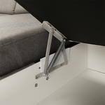 Casa si Gradina - Mobilier - Canapele si coltare - Coltare - Coltar, gri maroniu Taupe, model dreapta, SEGORIA ROH U - Infinity.ro