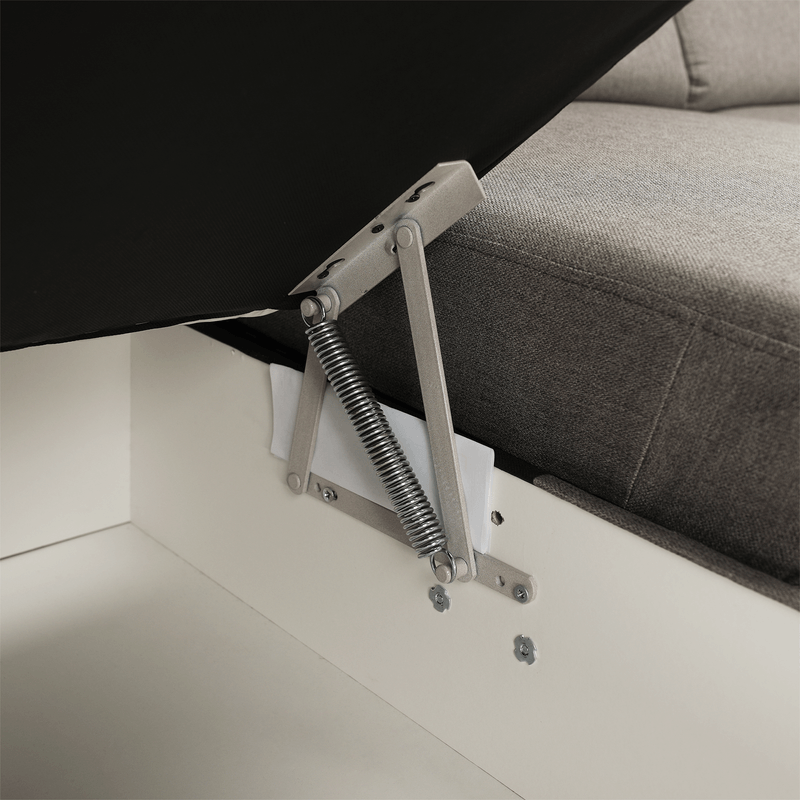 Casa si Gradina - Mobilier - Canapele si coltare - Coltare - Coltar, gri maroniu Taupe, model stanga, SEGORIA ROH U - Infinity.ro