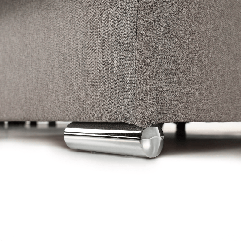 Casa si Gradina - Mobilier - Canapele si coltare - Coltare - Coltar, gri maroniu Taupe, model dreapta, SEGORIA ROH U - Infinity.ro