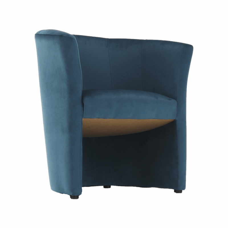 Casa si Gradina - Mobilier - Scaune si fotolii - Fotolii - Fotoliu de club, material textil albastru, CUBA - Infinity.ro