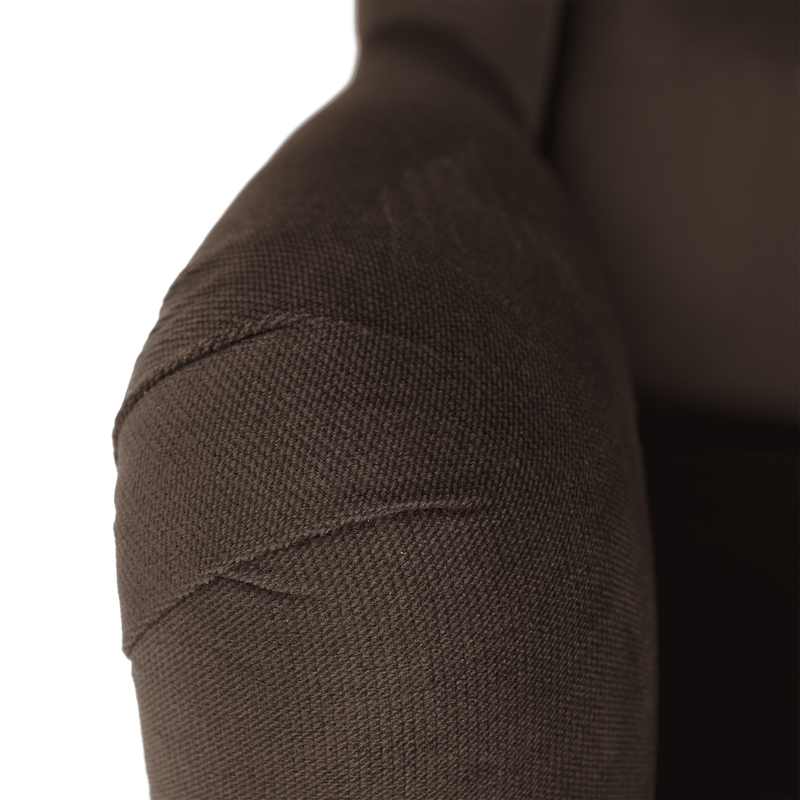 Casa si Gradina - Mobilier - Scaune si fotolii - Fotolii - Fotoliu de design, catifea Velvet maro/model Terra, BELEK - Infinity.ro