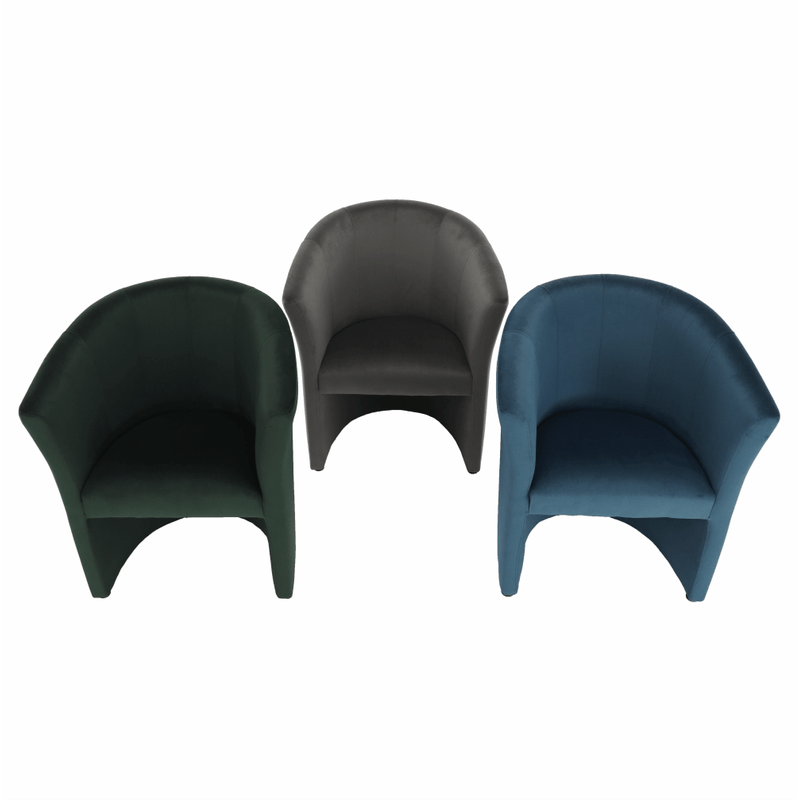 Casa si Gradina - Mobilier - Scaune si fotolii - Fotolii - Fotoliu de club, material textil albastru, CUBA - Infinity.ro