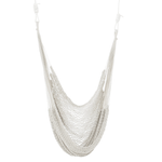 Casa si Gradina - Gradina si terasa - Balansoare si hamace - Balansoare - Scaun suspendabil balansoar, alb, KAZAN - Infinity.ro