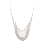 Casa si Gradina - Gradina si terasa - Balansoare si hamace - Balansoare - Scaun suspendabil balansoar, alb, KAZAN - Infinity.ro