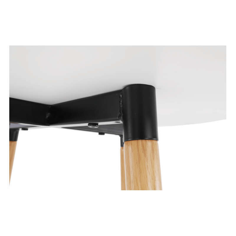 Casa si Gradina - Mobilier - Mese si birouri - Mese living - Masa de bar, alb/stejar, diametru 60 cm, IMAM - Infinity.ro