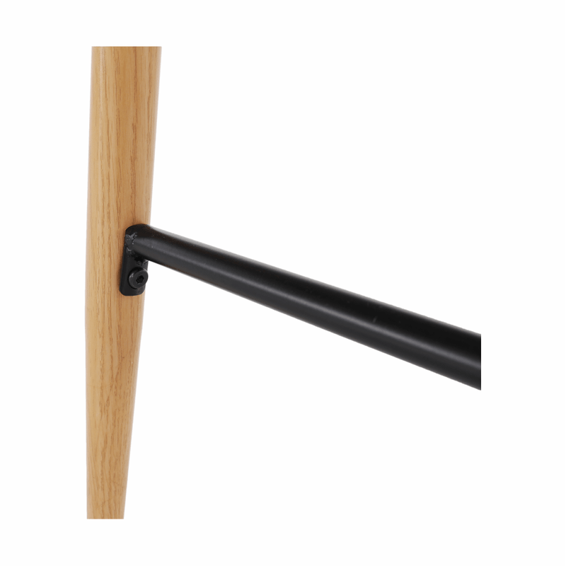 Casa si Gradina - Mobilier - Mese si birouri - Mese living - Masa de bar, alb/stejar, diametru 60 cm, IMAM - Infinity.ro