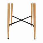 Casa si Gradina - Mobilier - Mese si birouri - Mese living - Masa de bar, negru/stejar, diametru 60 cm, IMAM - Infinity.ro