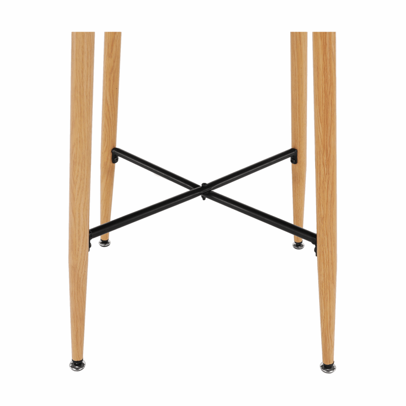 Casa si Gradina - Mobilier - Mese si birouri - Mese living - Masa de bar, negru/stejar, diametru 60 cm, IMAM - Infinity.ro
