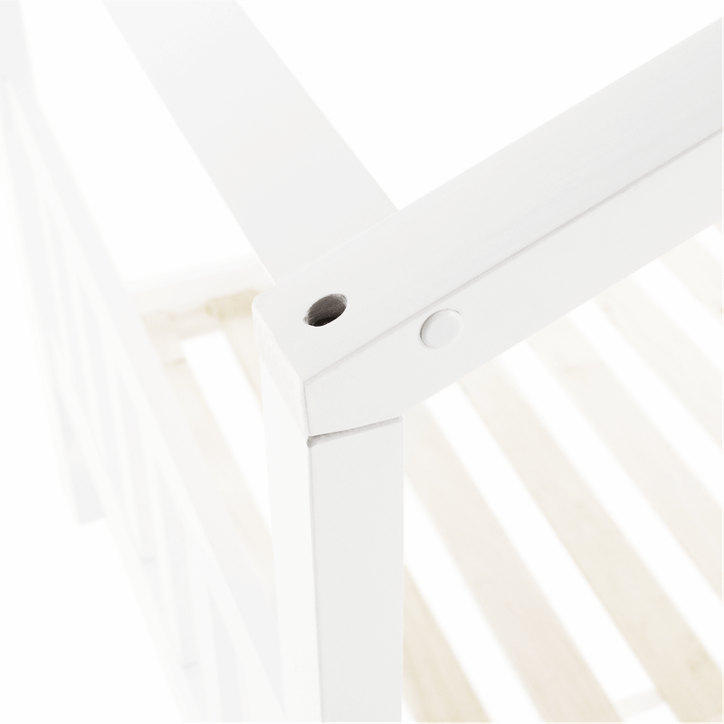 Casa si Gradina - Mobilier - Paturi si accesorii - Paturi - Pat cu 2 recipiente, alb, ELISIA - Infinity.ro