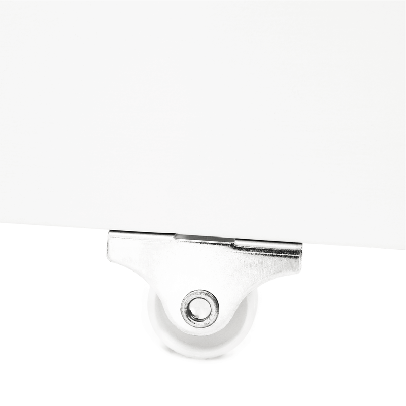 Casa si Gradina - Mobilier - Paturi si accesorii - Paturi - Pat cu 2 recipiente, alb, ELISIA - Infinity.ro