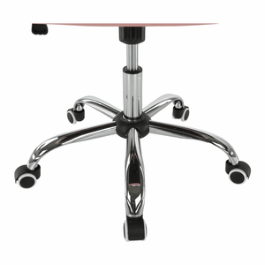 Fotoliu de birou, piele ecologica roz RULIS