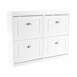 Casa si Gradina - Mobilier - Dulapuri si sifoniere - Dulapuri pantofi - Pantofar, 2 compartimente, alb, SEBER TYP 5 - Infinity.ro