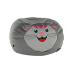 Casa si Gradina - Mobilier - Scaune si fotolii - Fotolii - Fotoliu tip sac, material textil gri, BABY TIPUL 1 - Infinity.ro