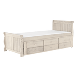 Casa si Gradina - Mobilier - Paturi si accesorii - Paturi - Pat cu pat suplimentar, alb antic, 90x200, ANTIKO - Infinity.ro