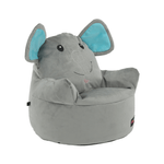 Casa si Gradina - Mobilier - Scaune si fotolii - Fotolii - Fotoliu tip sac, material textil gri, BABY TIPUL 2 - Infinity.ro