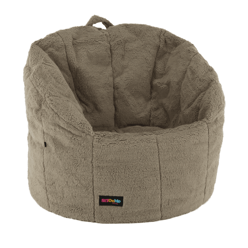 Casa si Gradina - Mobilier - Scaune si fotolii - Fotolii - Fotoliu tip sac, material textil maro deschis, ALMERO - Infinity.ro