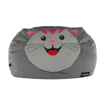 Casa si Gradina - Mobilier - Scaune si fotolii - Fotolii - Fotoliu tip sac, material textil gri, BABY TIPUL 1 - Infinity.ro