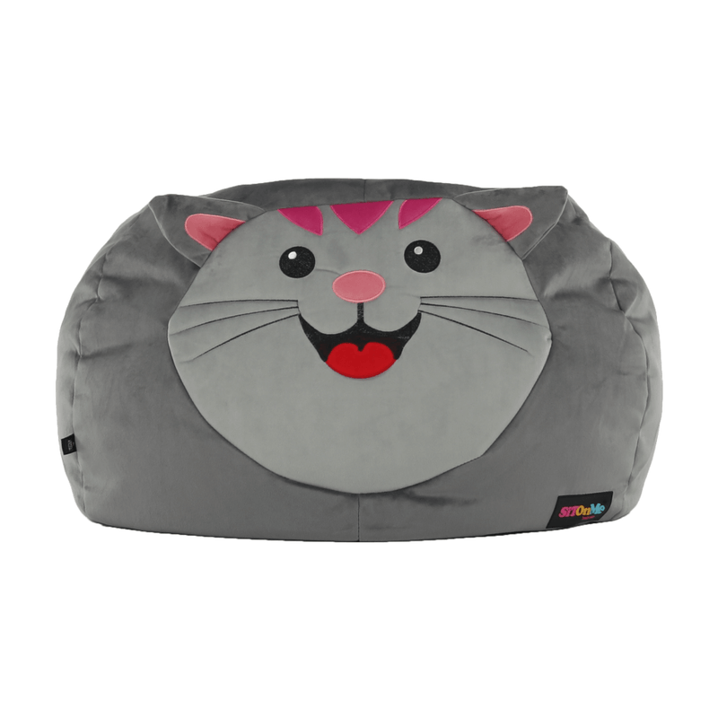 Casa si Gradina - Mobilier - Scaune si fotolii - Fotolii - Fotoliu tip sac, material textil gri, BABY TIPUL 1 - Infinity.ro