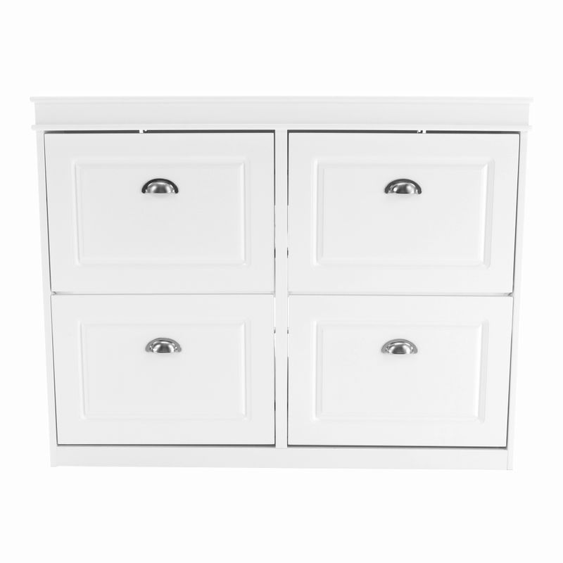 Casa si Gradina - Mobilier - Dulapuri si sifoniere - Dulapuri pantofi - Pantofar, 2 compartimente, alb, SEBER TYP 5 - Infinity.ro