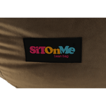 Casa si Gradina - Mobilier - Scaune si fotolii - Fotolii - Fotoliu tip sac, material textil gri-maro TAUPE, TRIKALO - Infinity.ro