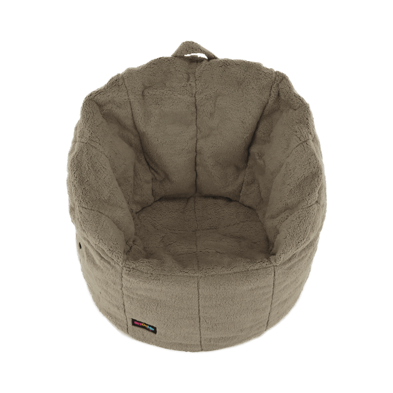 Casa si Gradina - Mobilier - Scaune si fotolii - Fotolii - Fotoliu tip sac, material textil maro deschis, ALMERO - Infinity.ro