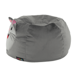 Casa si Gradina - Mobilier - Scaune si fotolii - Fotolii - Fotoliu tip sac, material textil gri, BABY TIPUL 1 - Infinity.ro