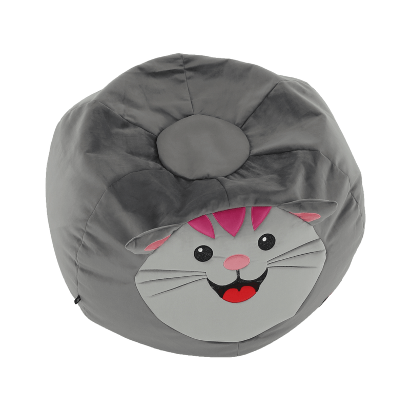 Casa si Gradina - Mobilier - Scaune si fotolii - Fotolii - Fotoliu tip sac, material textil gri, BABY TIPUL 1 - Infinity.ro