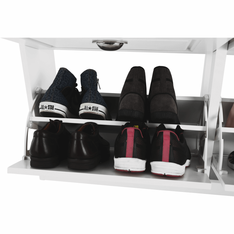 Casa si Gradina - Mobilier - Dulapuri si sifoniere - Dulapuri pantofi - Pantofar, 2 compartimente, alb, SEBER TYP 5 - Infinity.ro