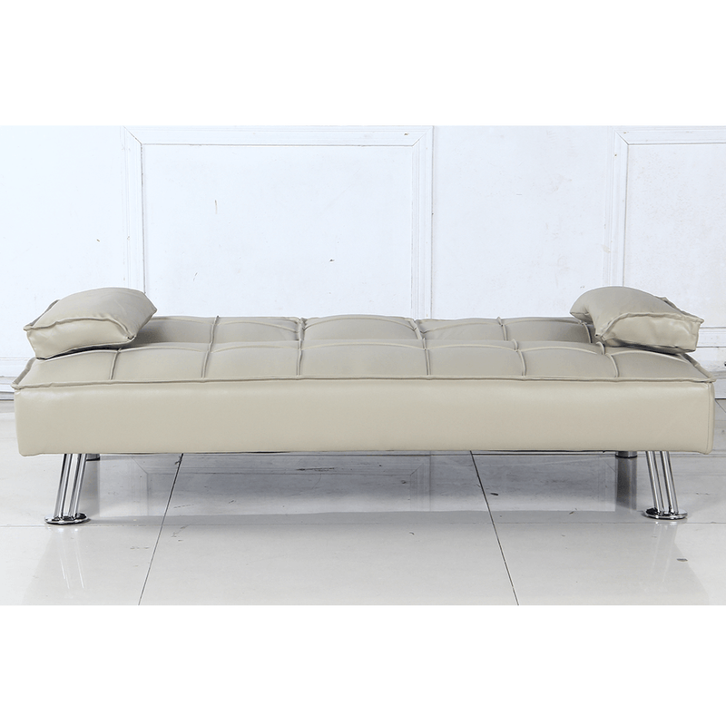 Casa si Gradina - Mobilier - Canapele si coltare - Coltare - Canapea extensibila, piele eco bej, GOLDIA NEW - Infinity.ro