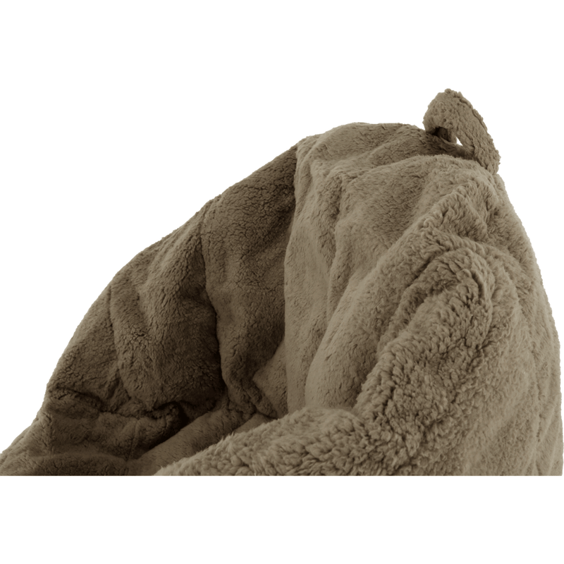 Casa si Gradina - Mobilier - Scaune si fotolii - Fotolii - Fotoliu tip sac, material textil maro deschis, ALMERO - Infinity.ro