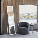 Casa si Gradina - Decoratiuni - Oglinzi - Oglinda de podea, alb, LAVAL - Infinity.ro