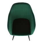 Casa si Gradina - Mobilier - Scaune si fotolii - Fotolii - Fotoliu de design, catifea Velvet smarald, ZIRKON - Infinity.ro