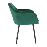 Casa si Gradina - Mobilier - Scaune si fotolii - Fotolii - Fotoliu de design, catifea Velvet smarald, ZIRKON - Infinity.ro