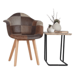 Casa si Gradina - Mobilier - Scaune si fotolii - Fotolii - Fotoliu de design, patchwork/fag, TERST - Infinity.ro