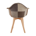 Casa si Gradina - Mobilier - Scaune si fotolii - Fotolii - Fotoliu de design, patchwork/fag, TERST - Infinity.ro