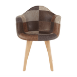 Casa si Gradina - Mobilier - Scaune si fotolii - Fotolii - Fotoliu de design, patchwork/fag, TERST - Infinity.ro