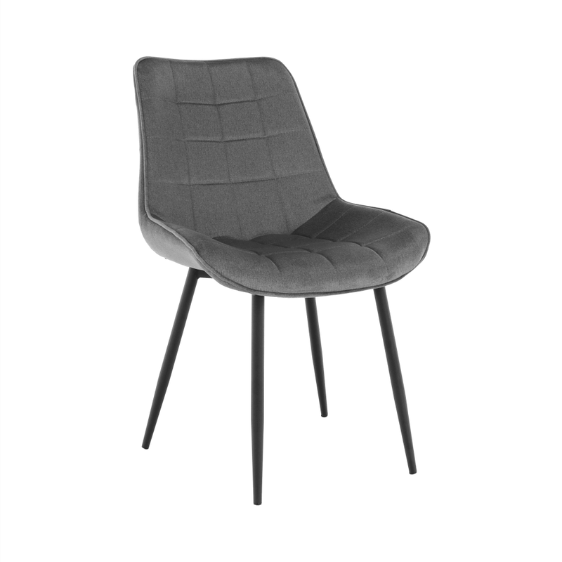 Casa si Gradina - Mobilier - Scaune si fotolii - Scaune - Scaun, gri/negru, SARIN - Infinity.ro