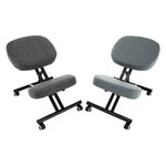 Casa si Gradina - Mobilier - Scaune si fotolii - Scaune - Scaun de ingenunchiere ergonomic, gri deschis / negru, KILIAN - Infinity.ro