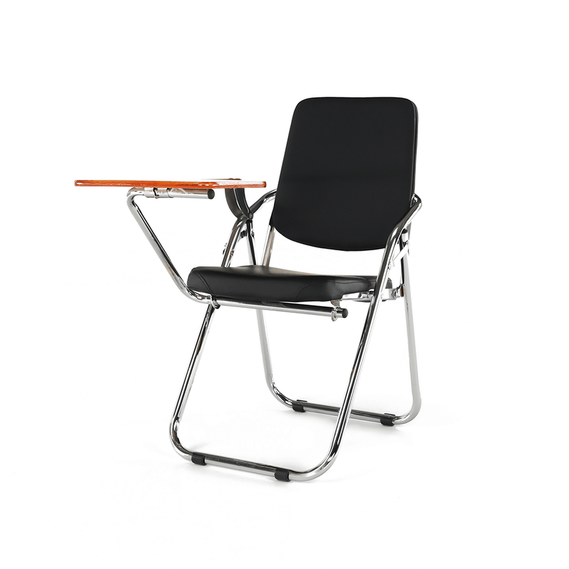 Casa si Gradina - Mobilier - Scaune si fotolii - Scaune - Scaun conferinta cu masuta, negru/natural, SONER - Infinity.ro