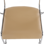 Casa si Gradina - Mobilier - Scaune si fotolii - Scaune - Scaun conferinta, piele ecologica maro, DERYA - Infinity.ro