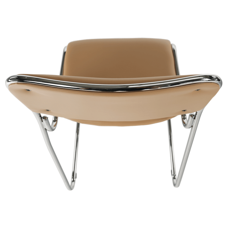 Casa si Gradina - Mobilier - Scaune si fotolii - Scaune - Scaun conferinta, piele ecologica maro, BULUT - Infinity.ro