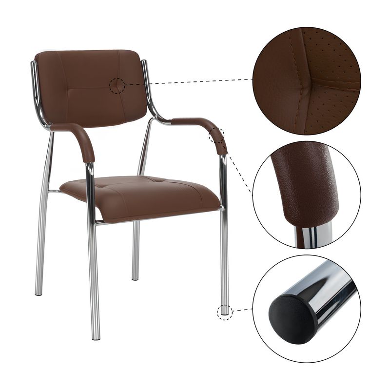 Casa si Gradina - Mobilier - Scaune si fotolii - Scaune - Scaun stivuibil, maro, ILHAM - Infinity.ro