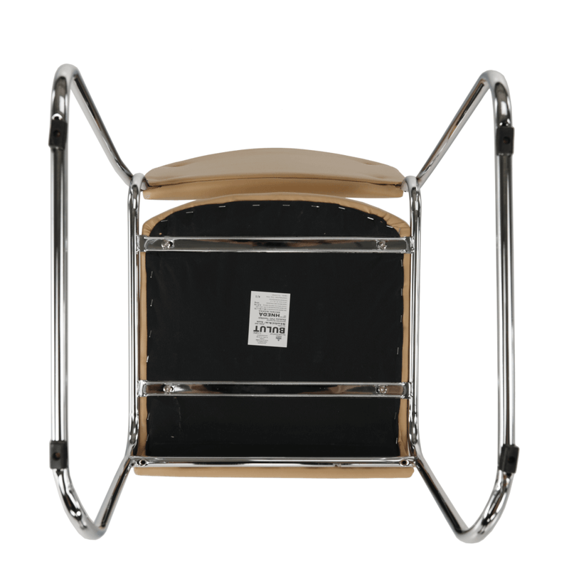 Casa si Gradina - Mobilier - Scaune si fotolii - Scaune - Scaun conferinta, piele ecologica maro, BULUT - Infinity.ro