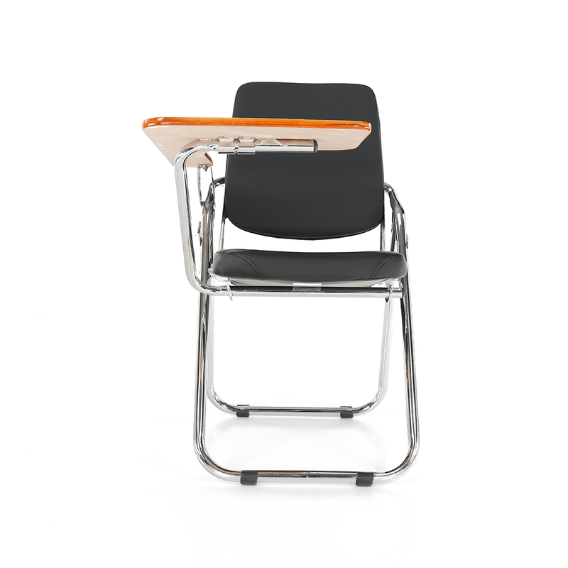 Casa si Gradina - Mobilier - Scaune si fotolii - Scaune - Scaun conferinta cu masuta, negru/natural, SONER - Infinity.ro