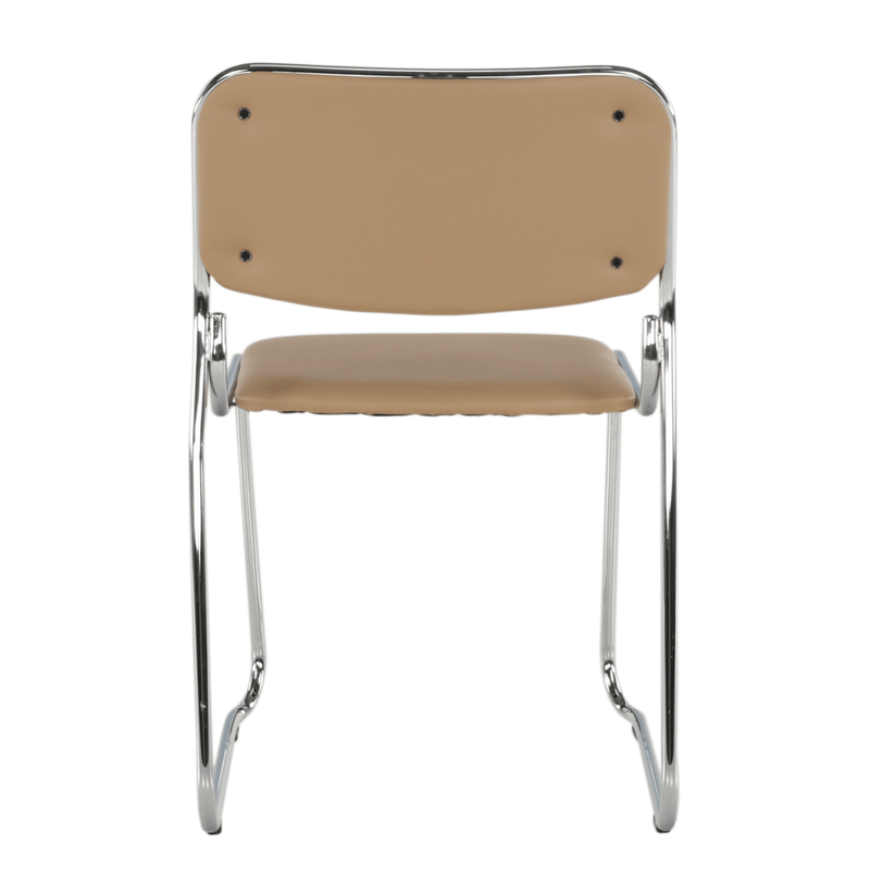 Casa si Gradina - Mobilier - Scaune si fotolii - Scaune - Scaun conferinta, piele ecologica maro, BULUT - Infinity.ro