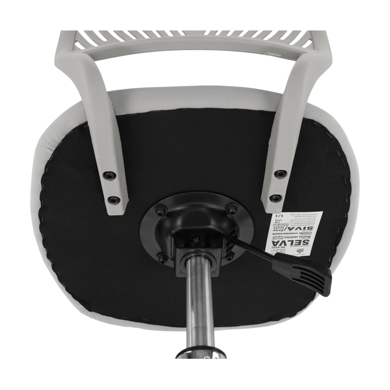 Casa si Gradina - Mobilier - Scaune si fotolii - Scaune - Scaun rotativ, gri/crom, SELVA - Infinity.ro