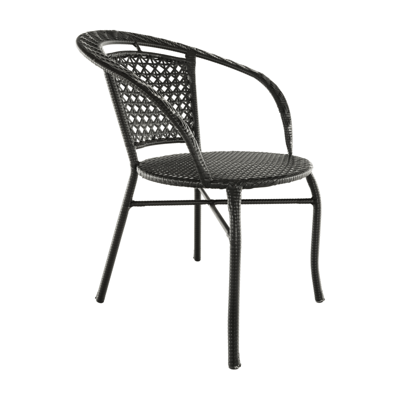 Casa si Gradina - Gradina si terasa - Mobilier exterior - Seturi mobila gradina - Set ratan de gradina 1+2, maro, LASAN - Infinity.ro