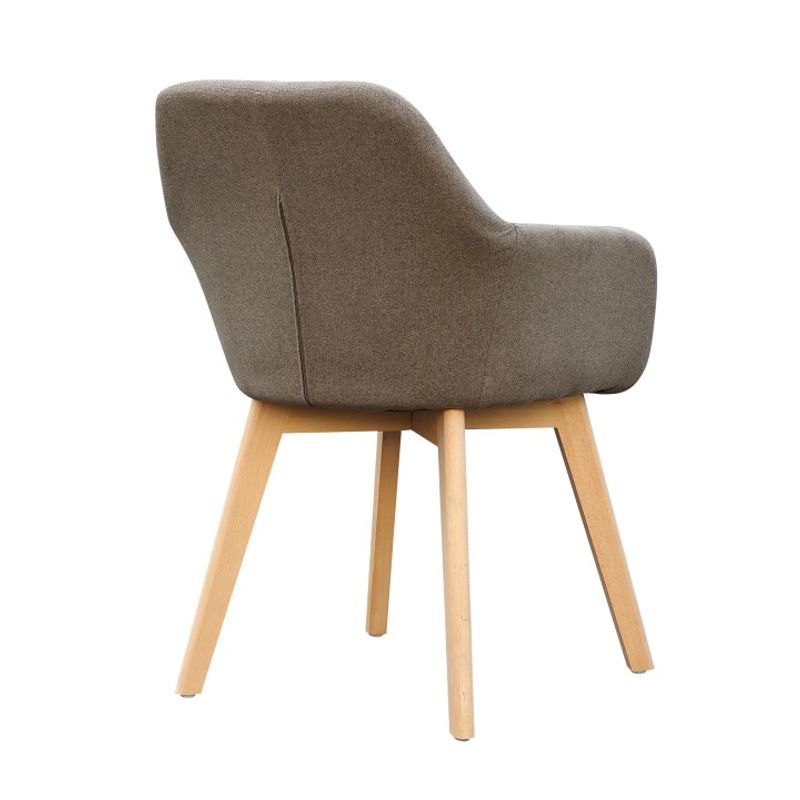 Casa si Gradina - Mobilier - Scaune si fotolii - Fotolii - Fotoliu de design, maro/fag, CLORIN NEW - Infinity.ro